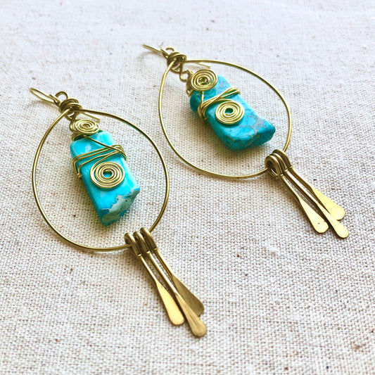 Island Temple Earrings