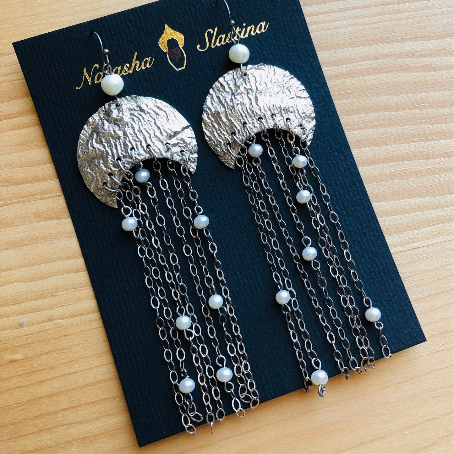 Moon Rain Earrings